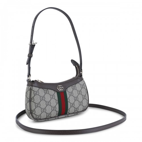 BEIGE OPHIDIA MINI BAG