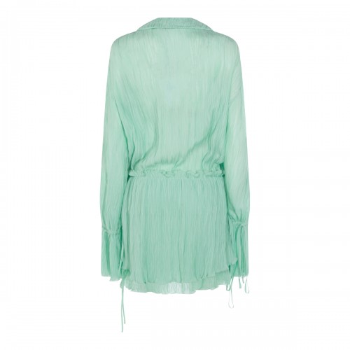 LIGHT GREEN VISCOSE DRESS 2