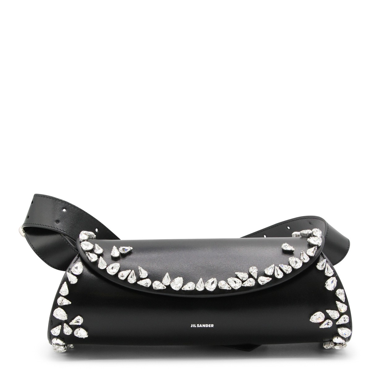 BLACK CANNOLO SMALL CROSSBODY BAG