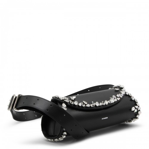 BLACK CANNOLO SMALL CROSSBODY BAG