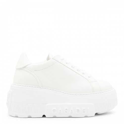 WHITE LEATHER NEXUS SNEAKERS