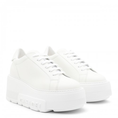 WHITE LEATHER NEXUS SNEAKERS