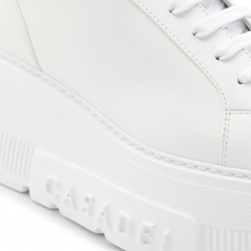 WHITE LEATHER NEXUS SNEAKERS