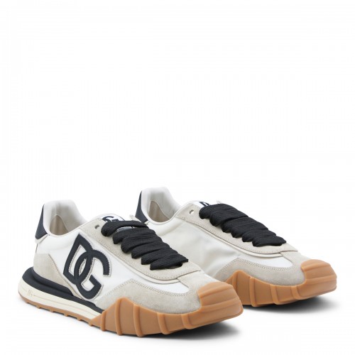 IVORY AND BLACK LEATHER DG... 2