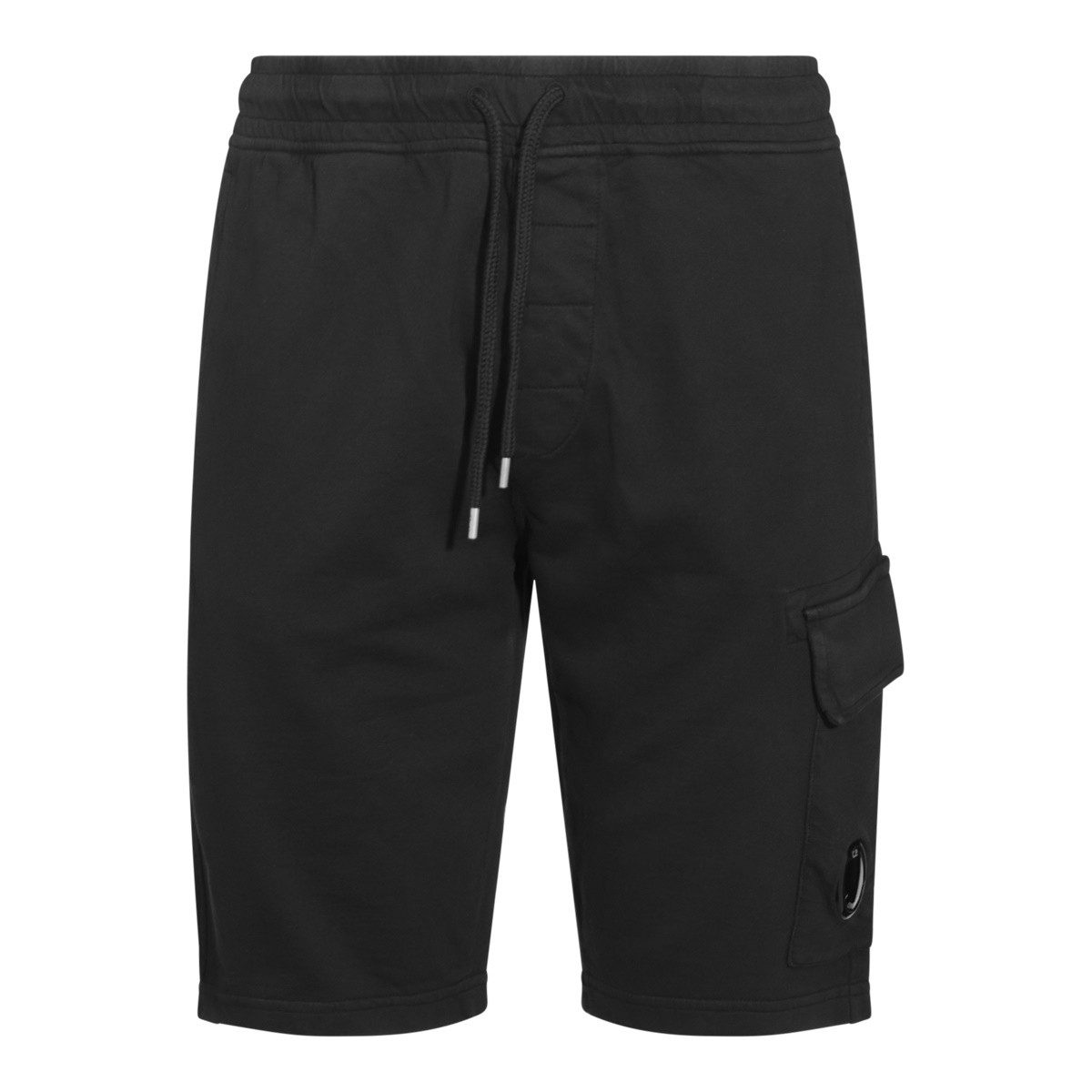 BLACK COTTON SHORTS