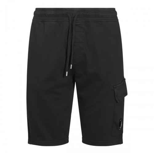 BLACK COTTON SHORTS