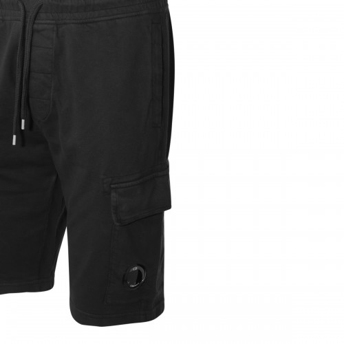 BLACK COTTON SHORTS