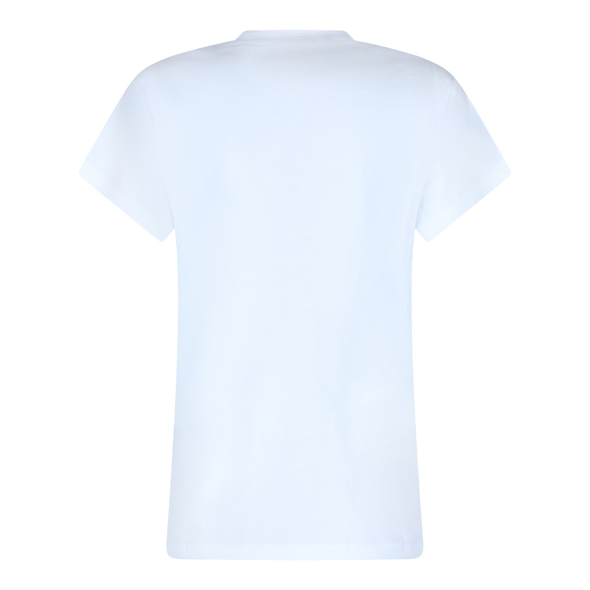 WHITE COTTON T-SHIRT