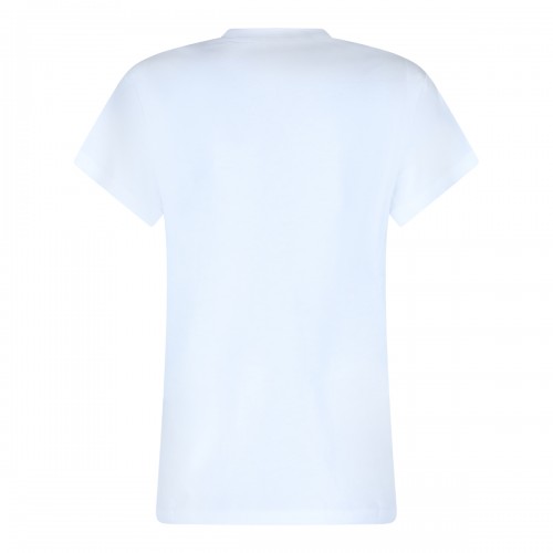 WHITE COTTON T-SHIRT
