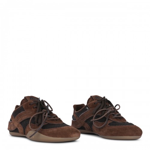 BROWN LEATHER SNEAKERS 2