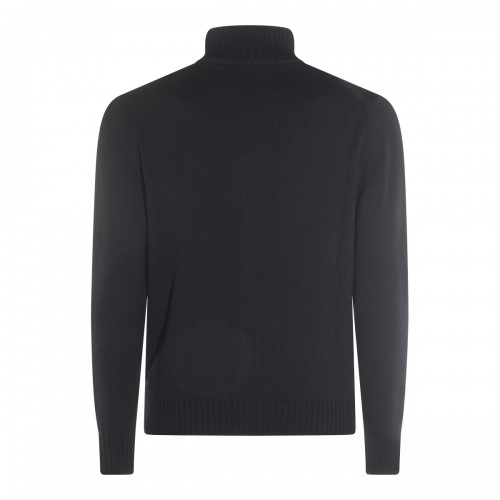 BLACK WOOL KNITWEAR 2