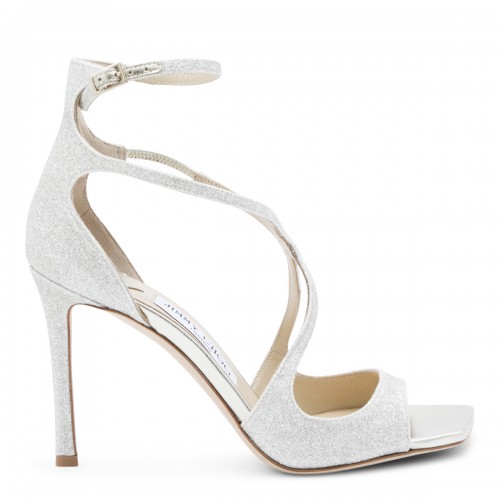 PLATINUM LEATHER ATIA 95 SANDALS