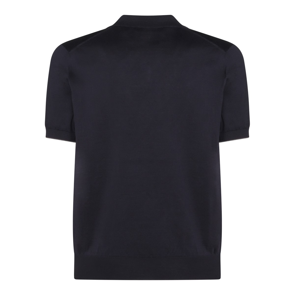 NAVY COTTON POLO SHIRT