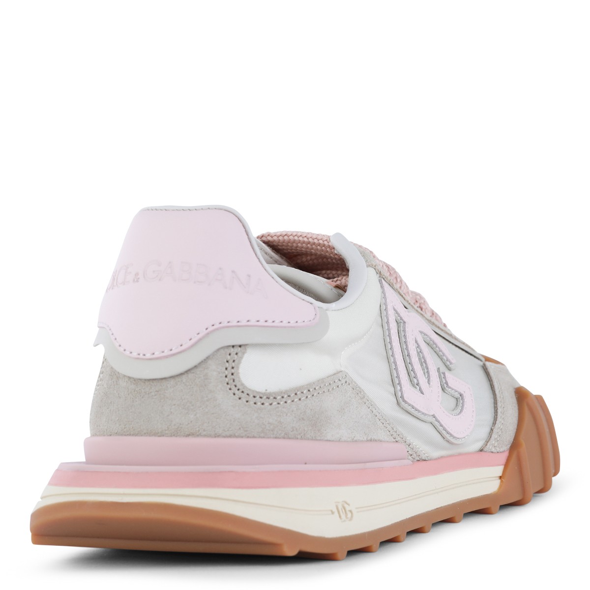 IVORY AND PINK SNEAKERS