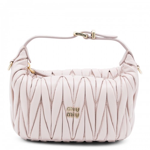 PINK LEATHER MINI BAG