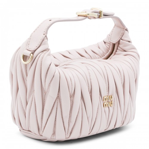 PINK LEATHER MINI BAG