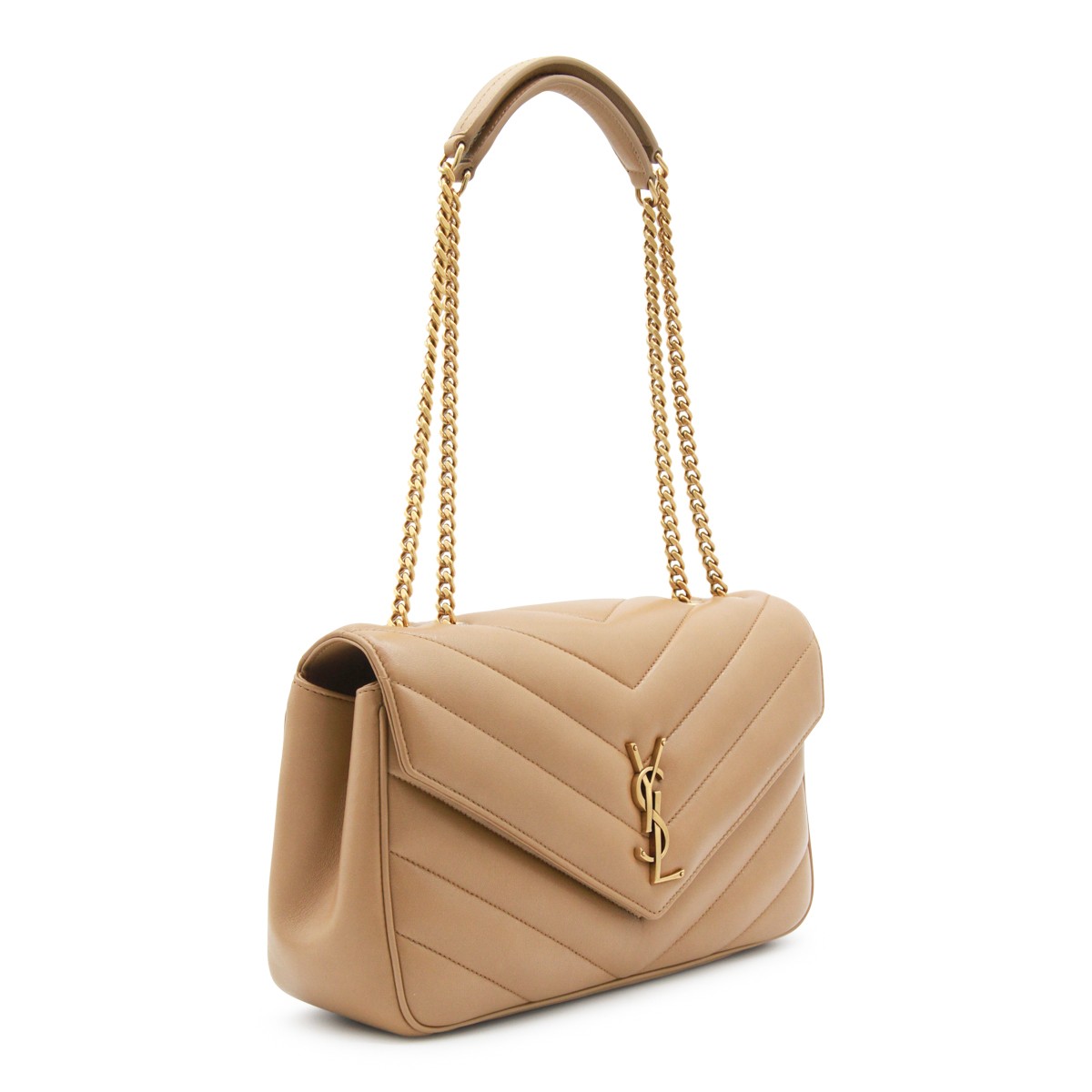 BROWN LEATHER LOULOU... 2