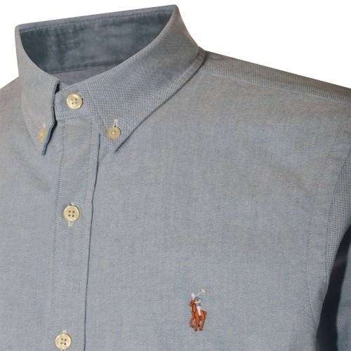 LIGHT BLUE COTTON CLASSIC OXFORD SHIRT