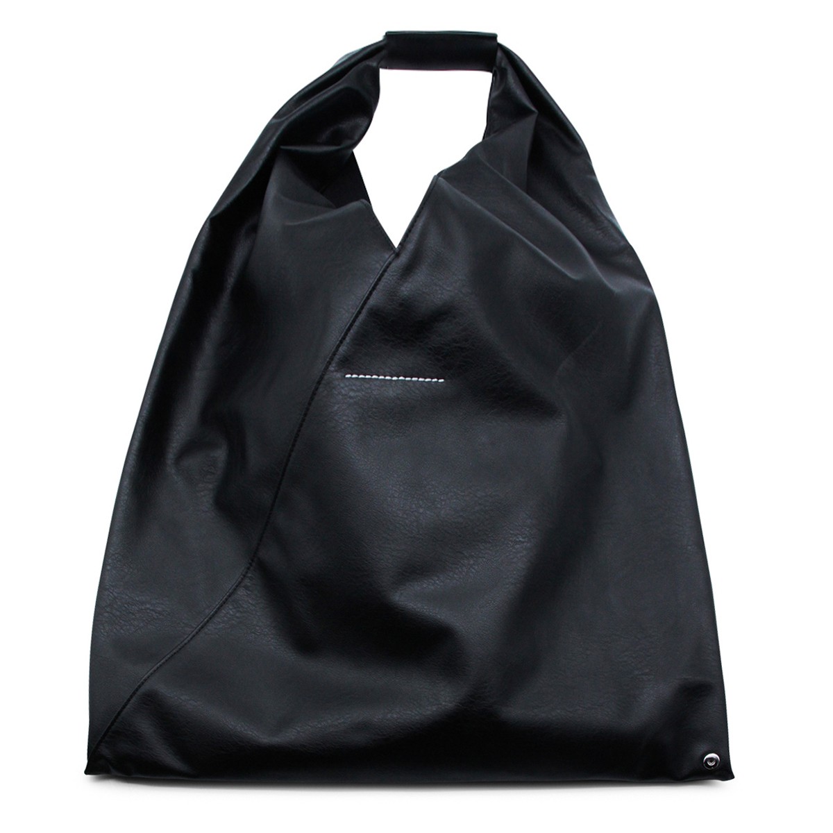 BLACK LEATHER CLASSIC JAPANESE TOTE