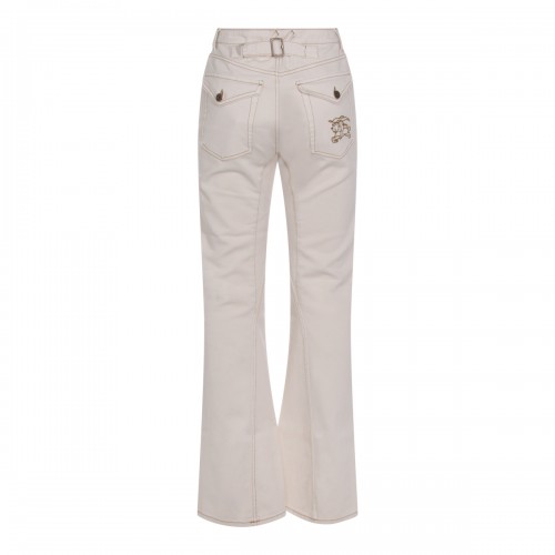 WHITE COTTON JEANS 2