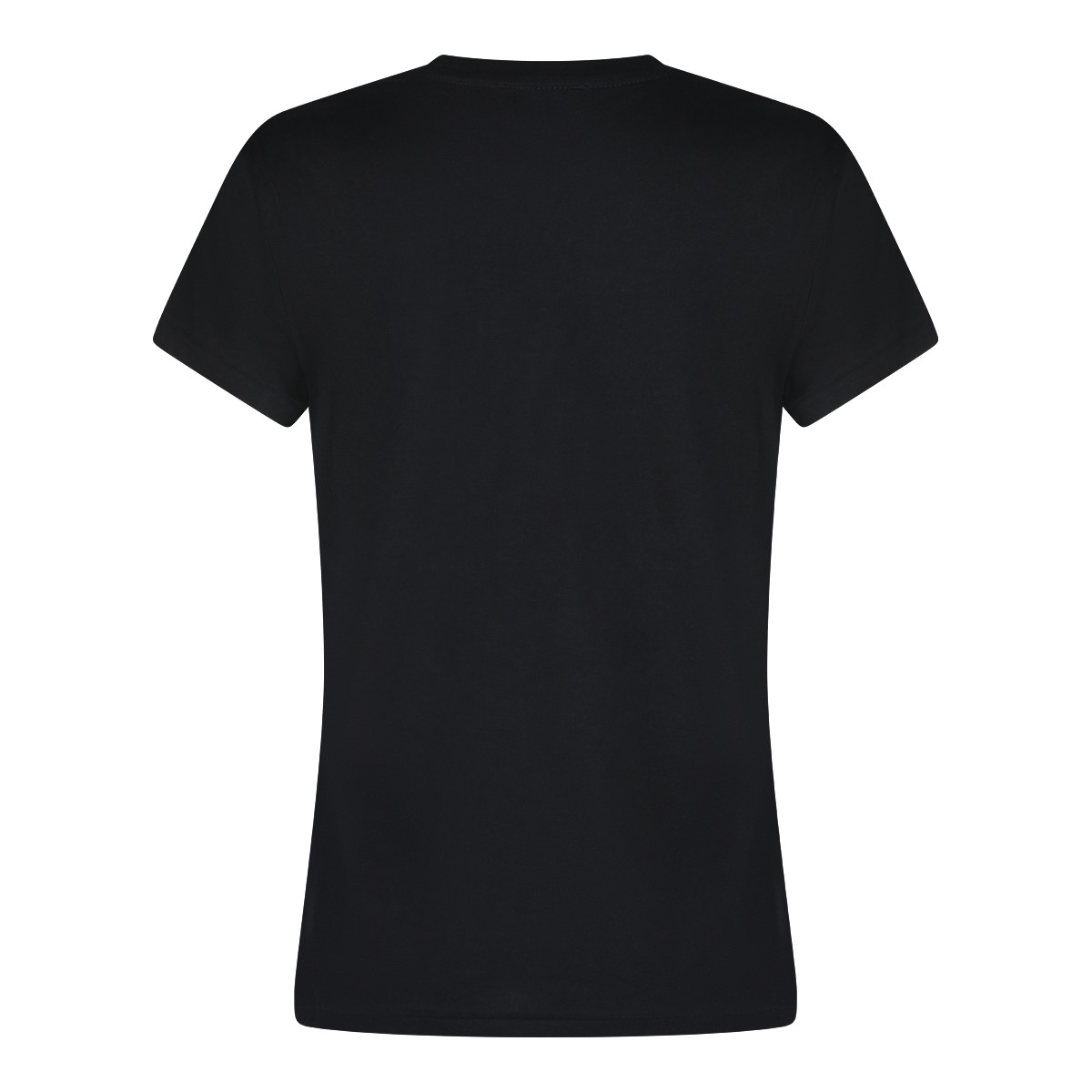 BLACK COTTON T-SHIRT