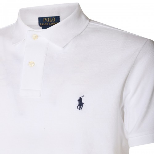 WHITE COTTO POLO SHIRT