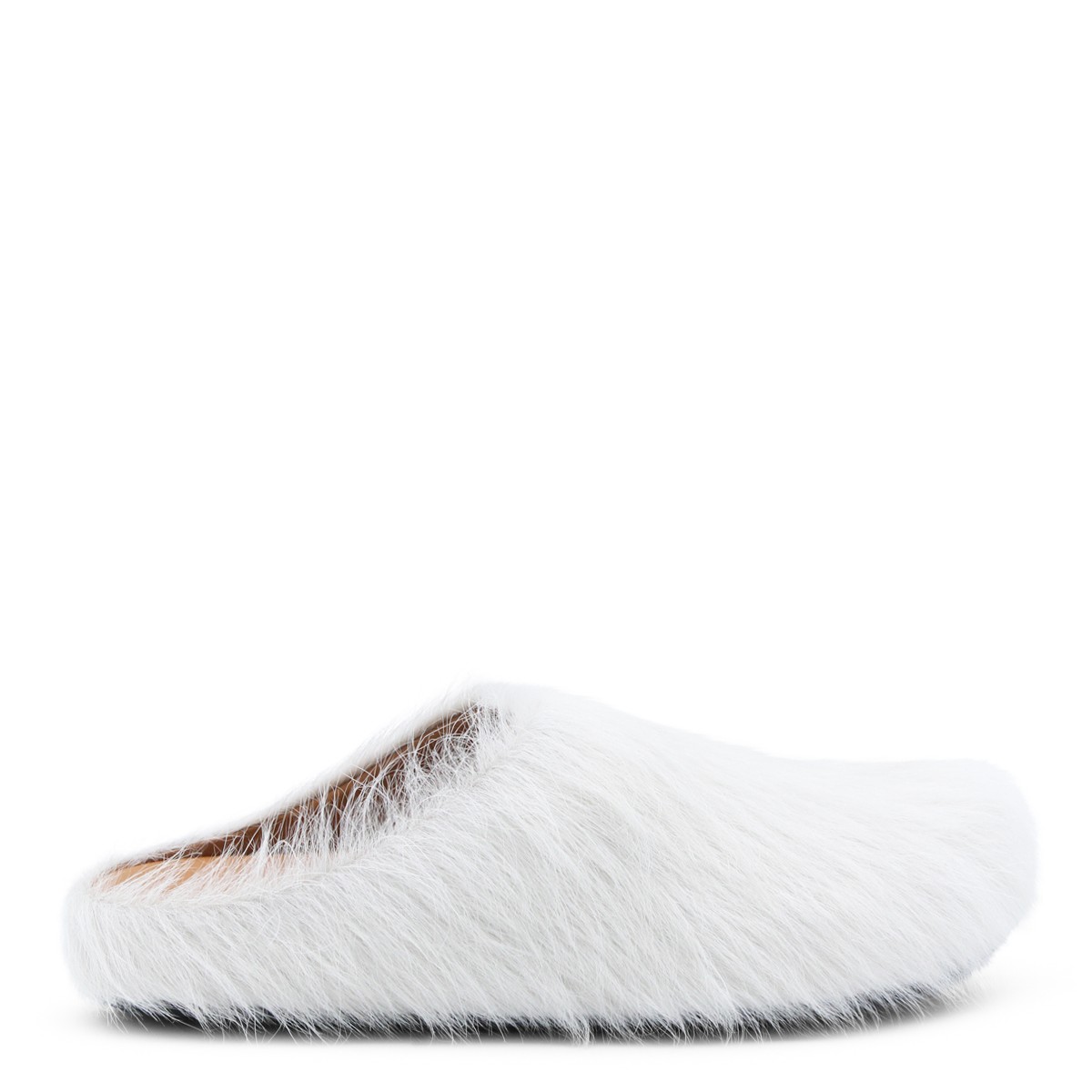 WHITE LEATHER SANDALS