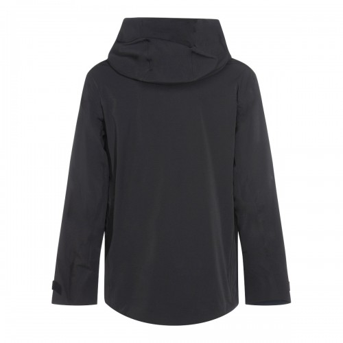 BLACK RUPERT RAIN DOWN JACKET 2