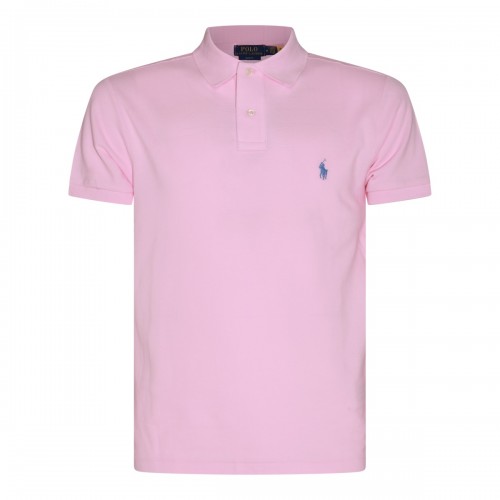 PINK COTTON POLO SHIRT