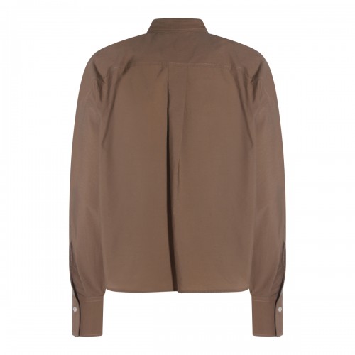 BROWN COTTON SHIRT 2
