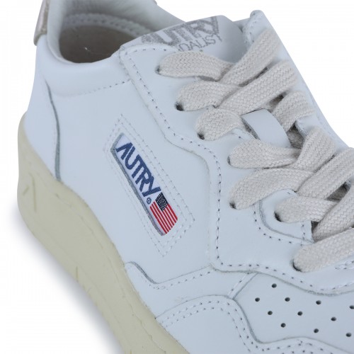 WHITE LEATHER 01 SNEAKERS