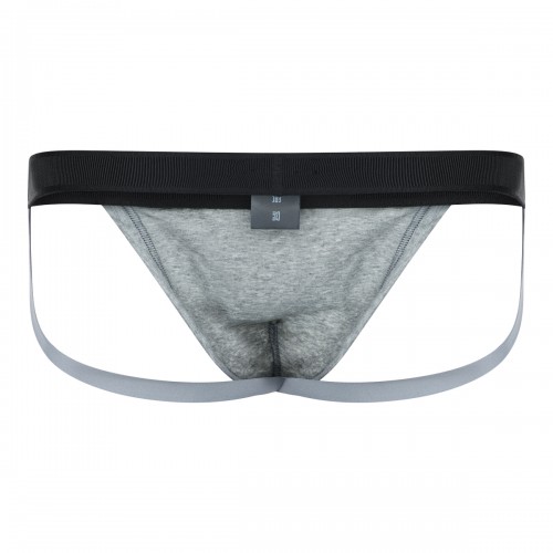GREY COTTON JOCKSTRAP 2