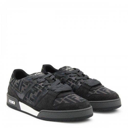 BLACK AND GREY LEATHER... 2