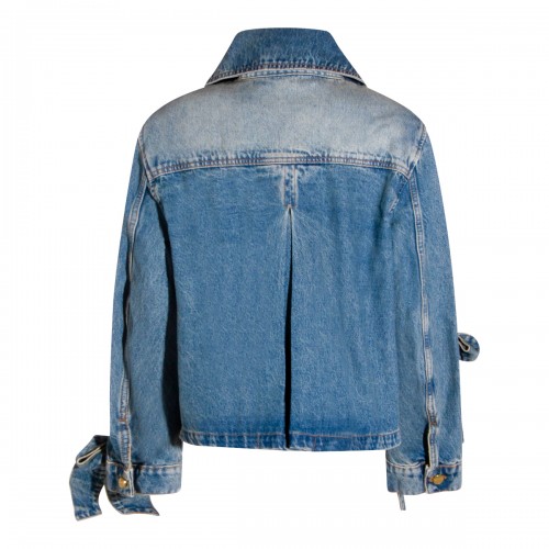 BLUE COTTON DENIM JACKET 2