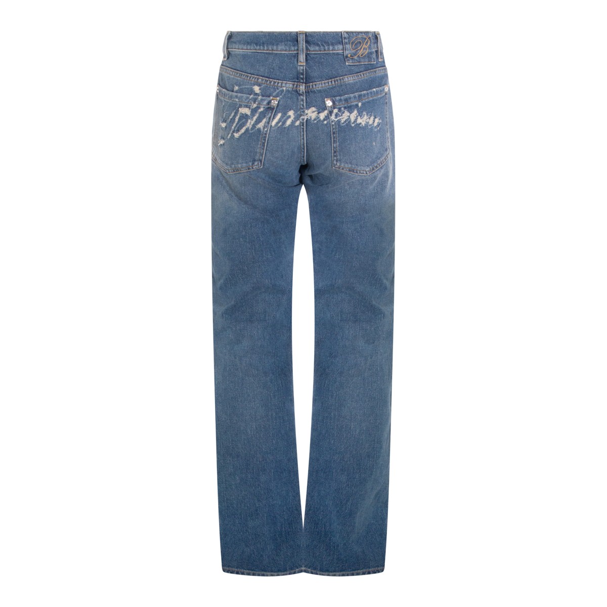 BLUE COTTON JEANS