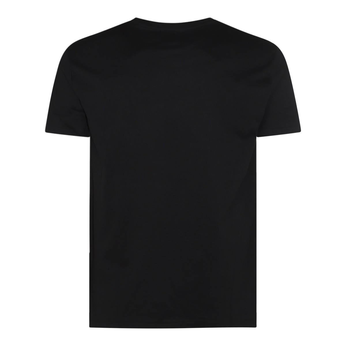 BLACK COTTON T-SHIRT