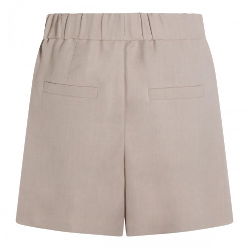 SAND VISCOSE SHORTS