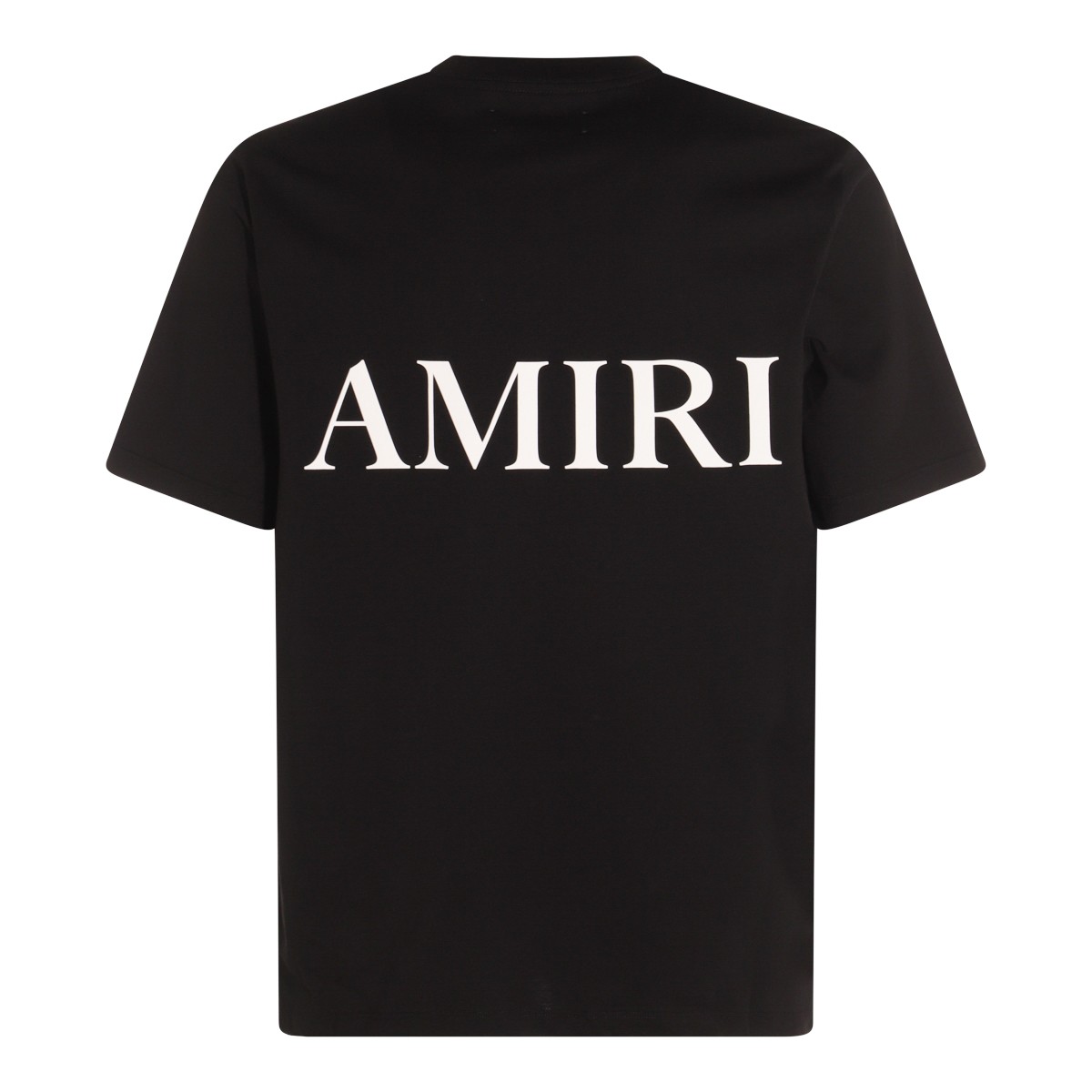 BLACK COTTON T-SHIRT