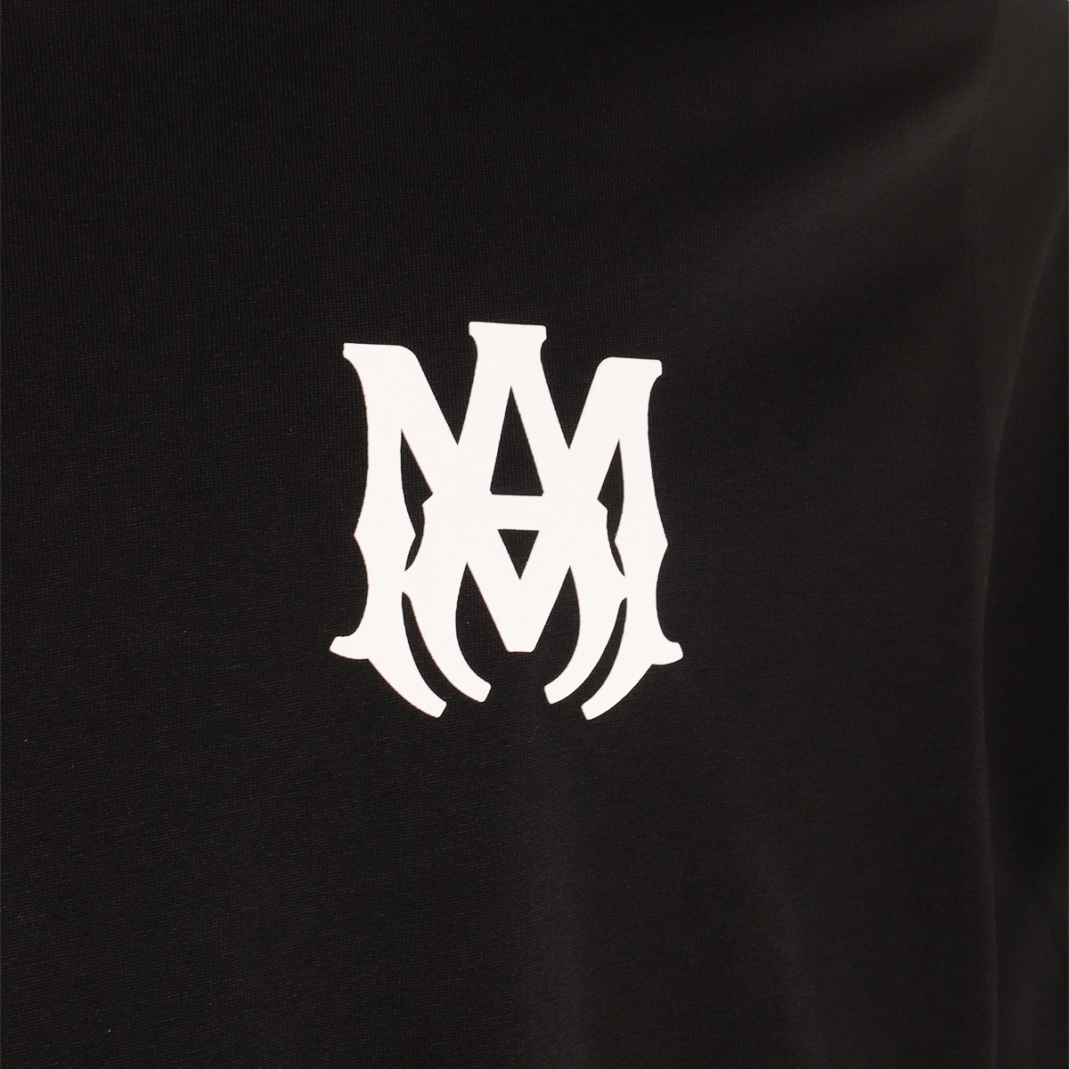 BLACK COTTON T-SHIRT