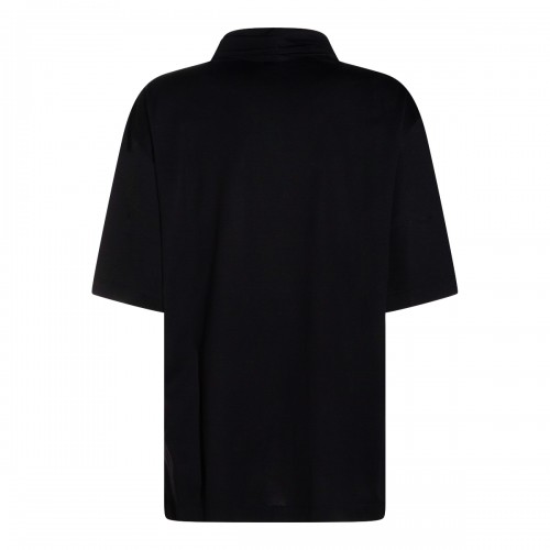 BLACK COTTON T-SHIRT