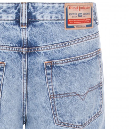 LIGHT BLUE COTTON 2001 D-MACRO JEANS