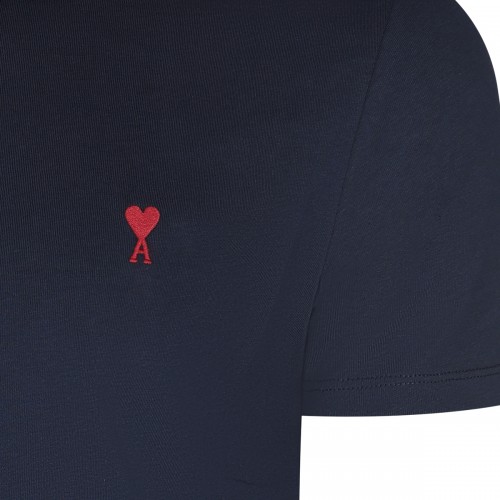 NAVY COTTON T-SHIRT