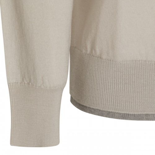 WHITE WOOL KNITWEAR 2