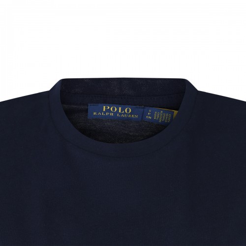 NAVY COTTON T-SHIRT