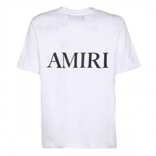 WHITE COTTON T-SHIRT