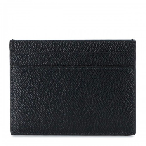 BLACK LEATHER CARD HOLDER 2