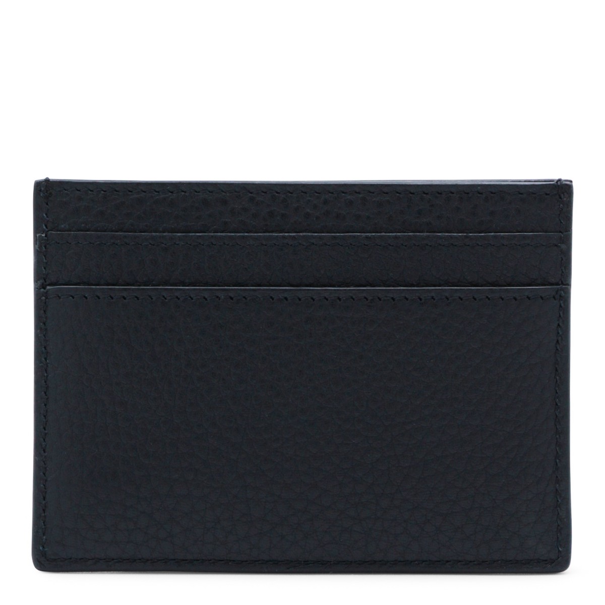 BLACK LEATHER CARD HOLDER