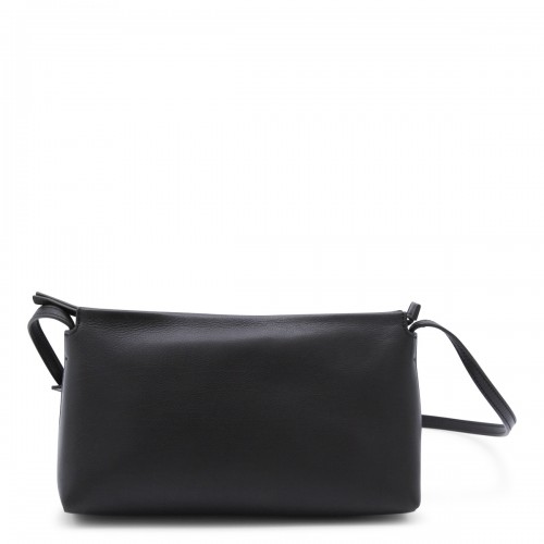 BLACK LEATHER RENE CROSSBODY BAG