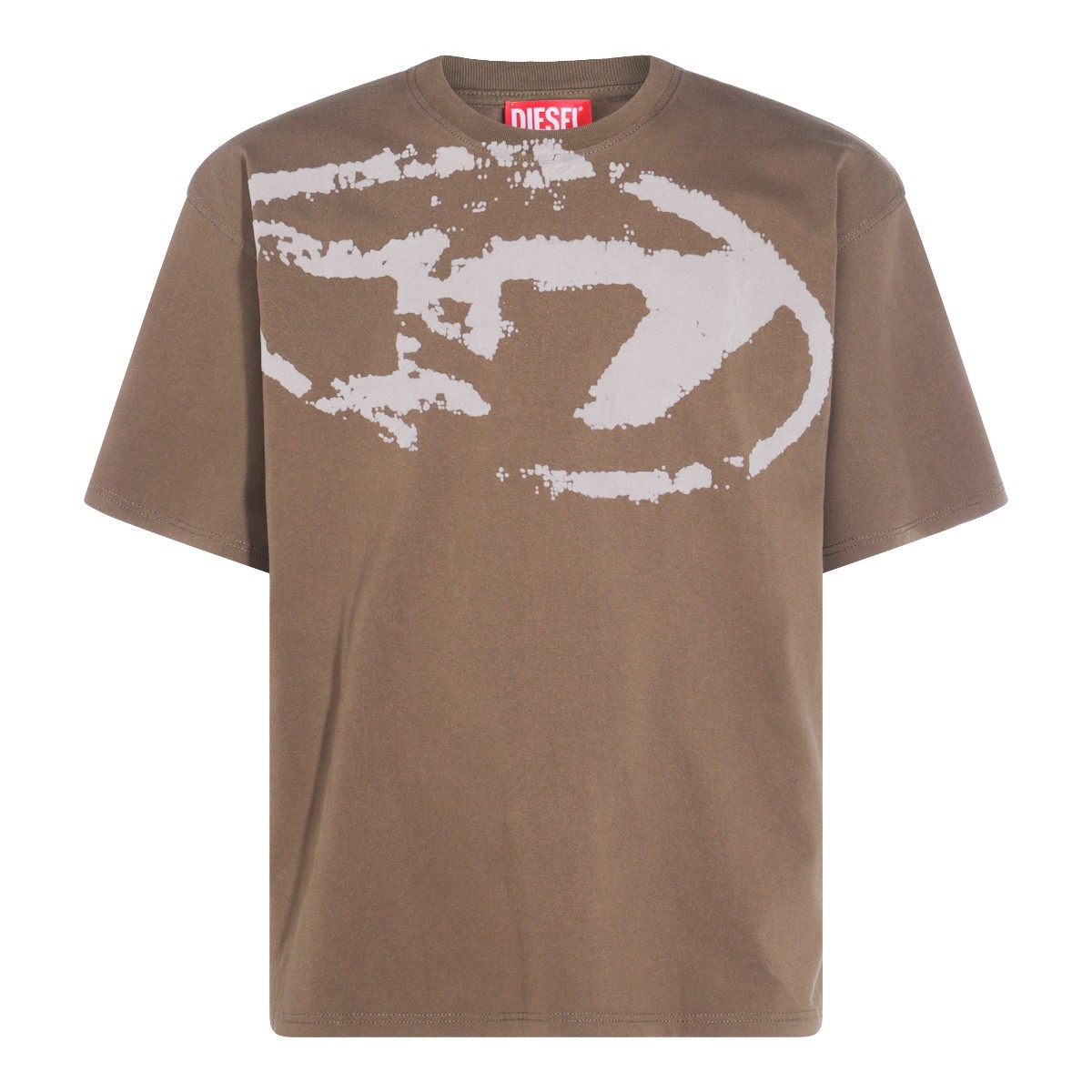 BEIGE COTTON T-SHIRT