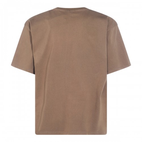 BEIGE COTTON T-SHIRT